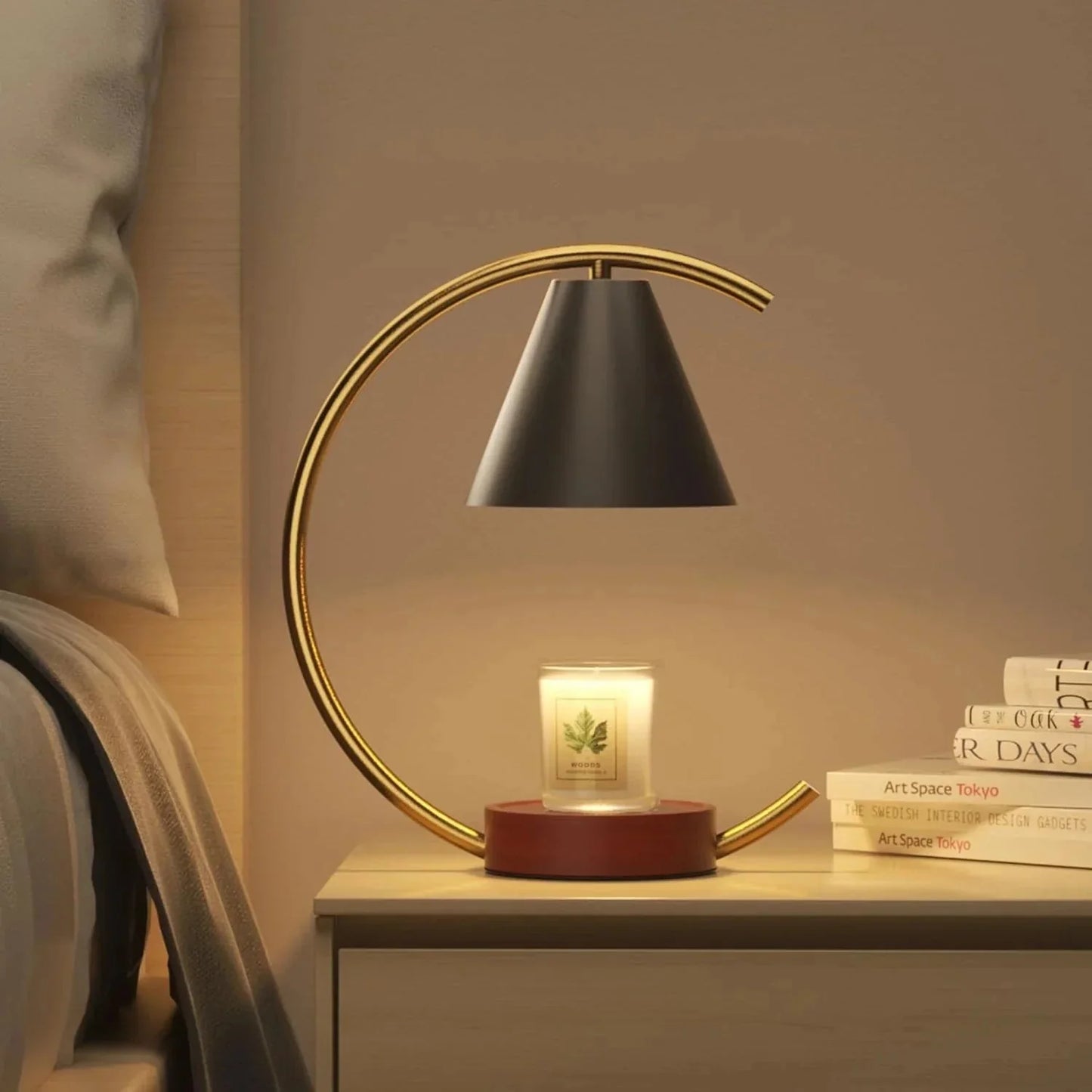 Dimmable Candle Warmer Lamp β Efficient, Flame-Free Fragrance