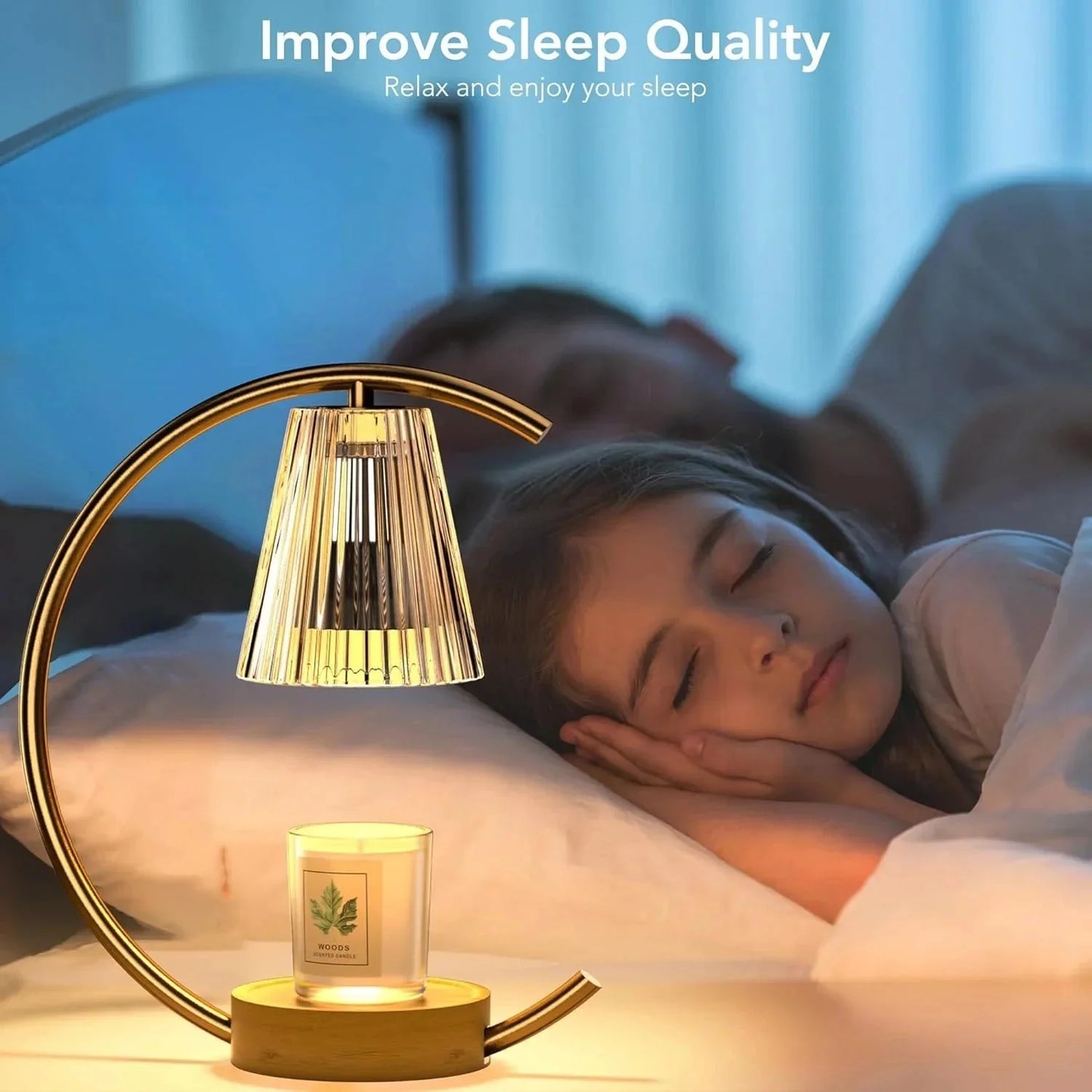 Dimmable Candle Warmer Lamp β Efficient, Flame-Free Fragrance